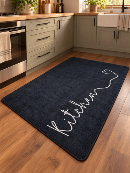 Isadora - Non-Slip Kitchen Printed Rug