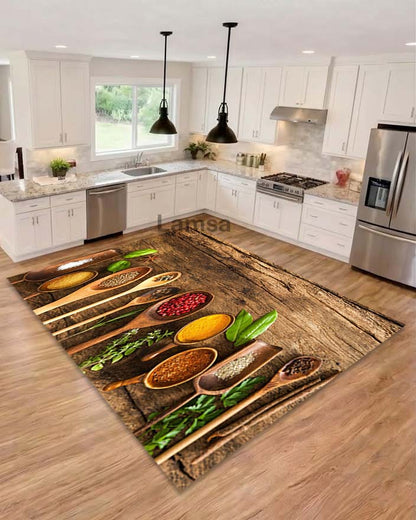 Seraphina  - Non-Slip Kitchen Printed Rug